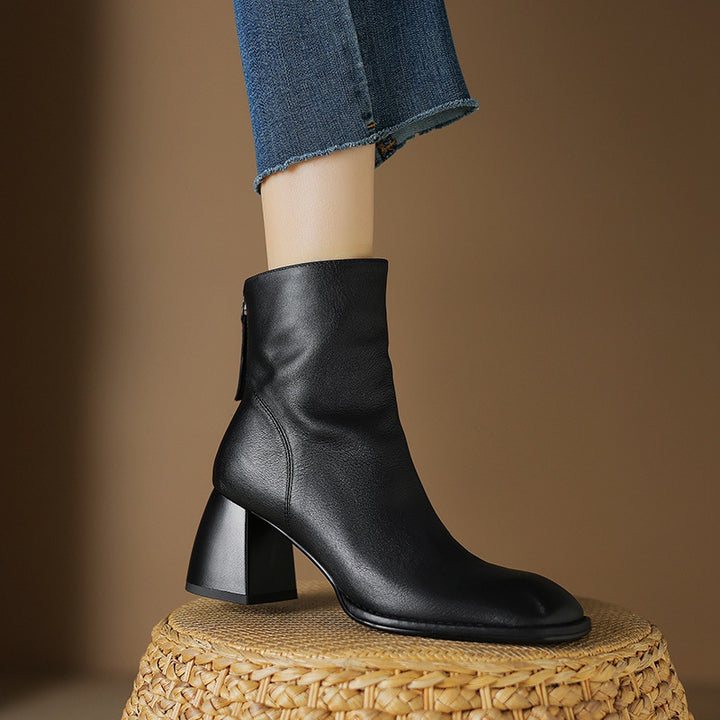 Calisse Genuine Leather Boots