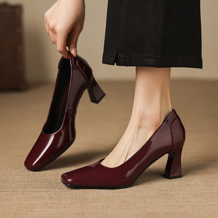 Ayora Genuine Leather Heels