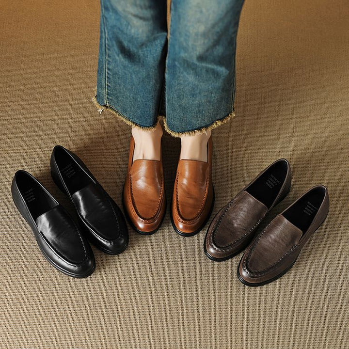 Tella Genuine Leather Loafers