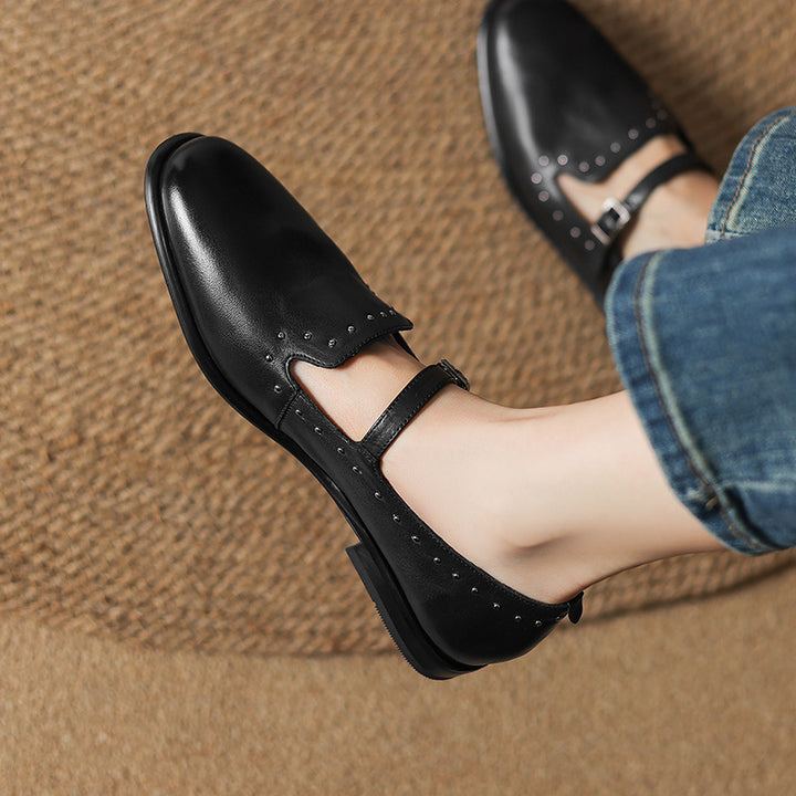 Oraya Genuine Leather Loafers