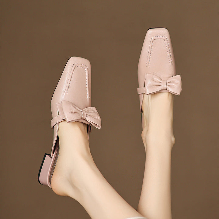 Mireva Genuine Leather Mules