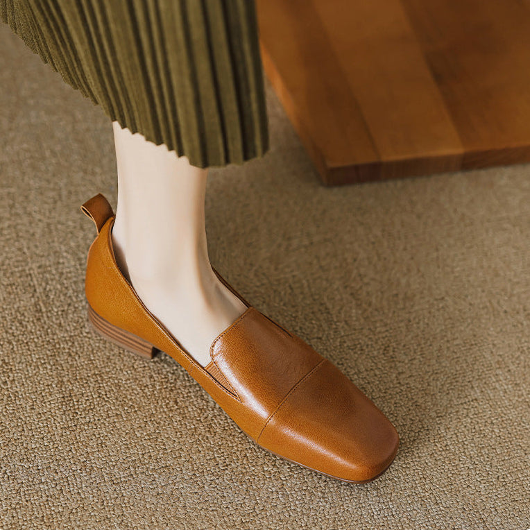 Virella Genuine Leather Loafers