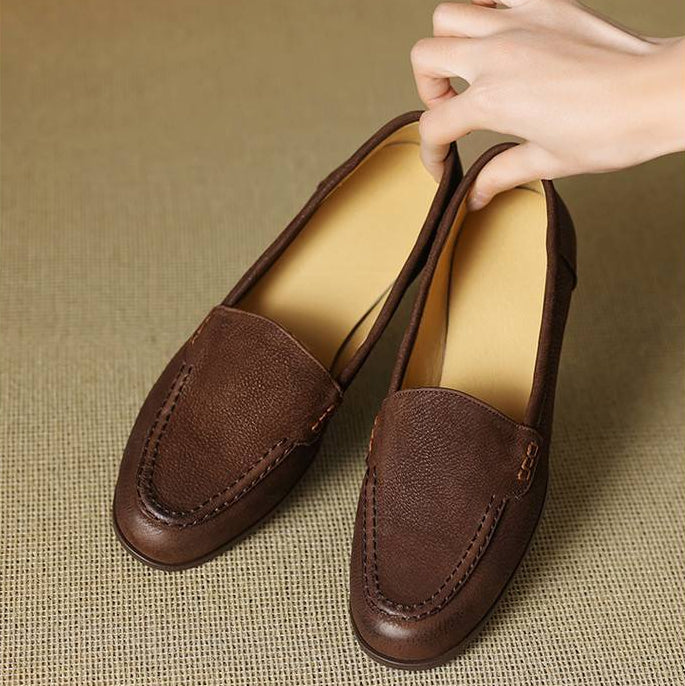 Monta Genuine Leather Loafers