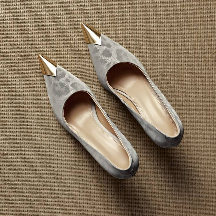 Celia Genuine Leather Heels