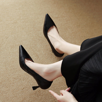 Aurel Genuine Leather Heels