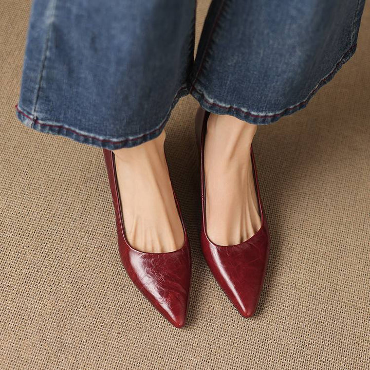 Verona Genuine Leather Heels
