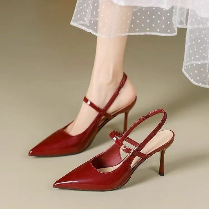 Narella Leather Heels