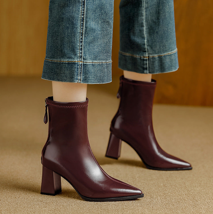 Patricia Leather Boots