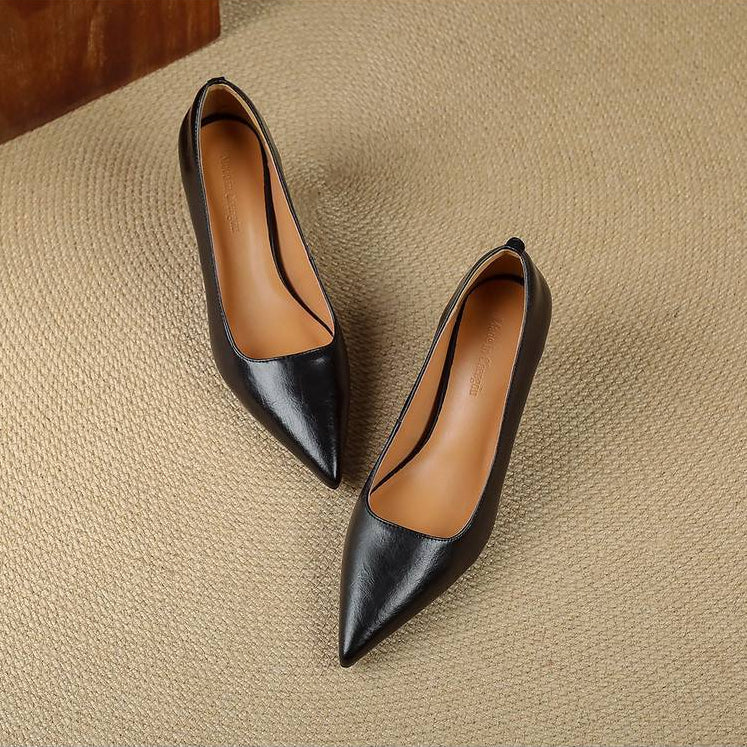 Linelle Genuine Leather Heels
