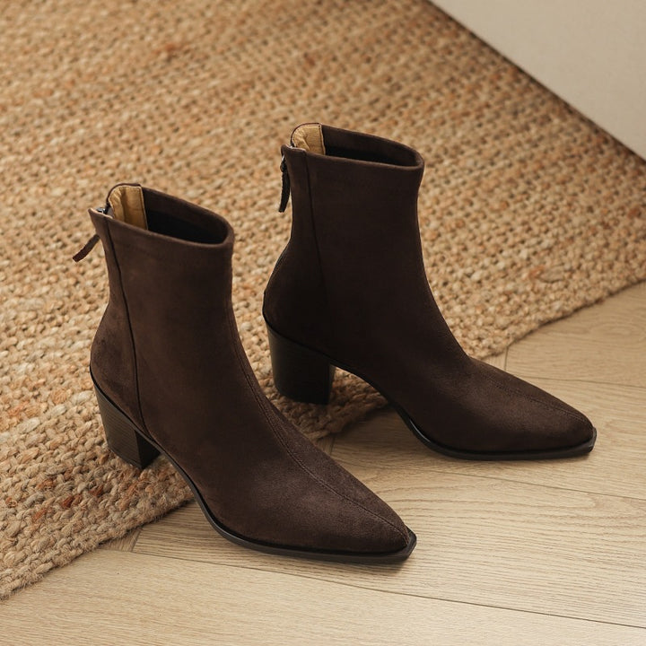 Sarli Genuine Suede Boots