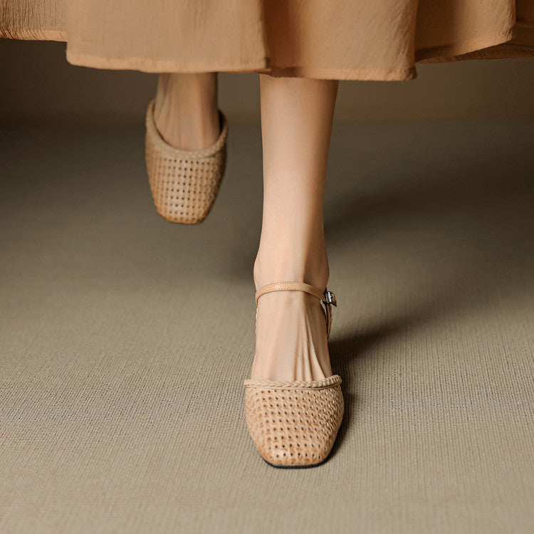 Orelia Genuine Leather Heels