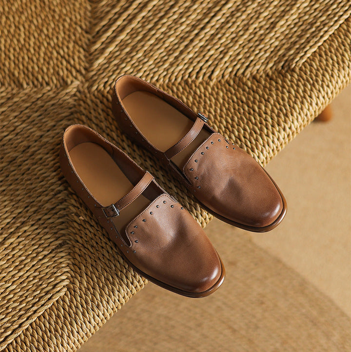 Oraya Genuine Leather Loafers