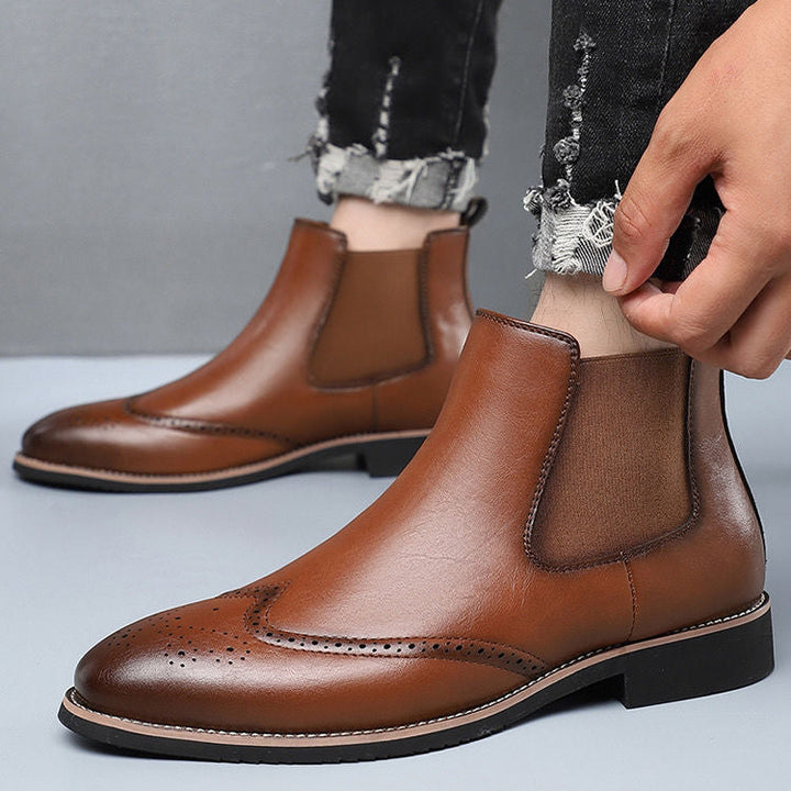 Orvick Genuine Leather Boots