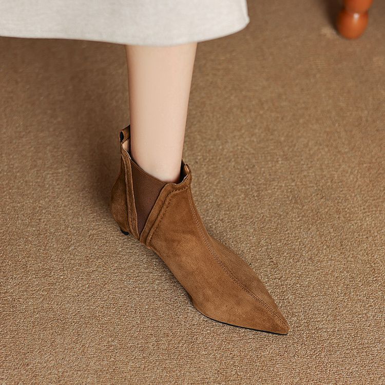 Vayla Genuine Suede Boots