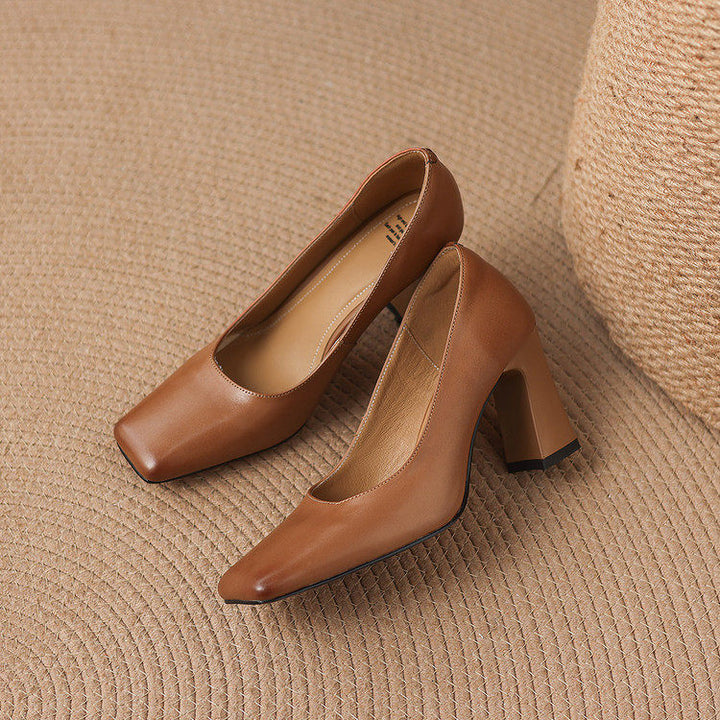 Vella Genuine Leather Heels