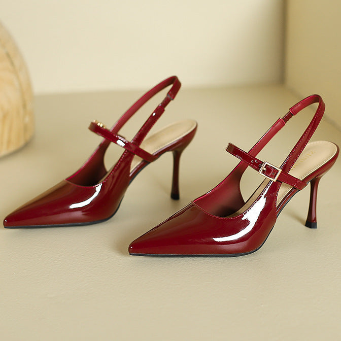 Narella Leather Heels