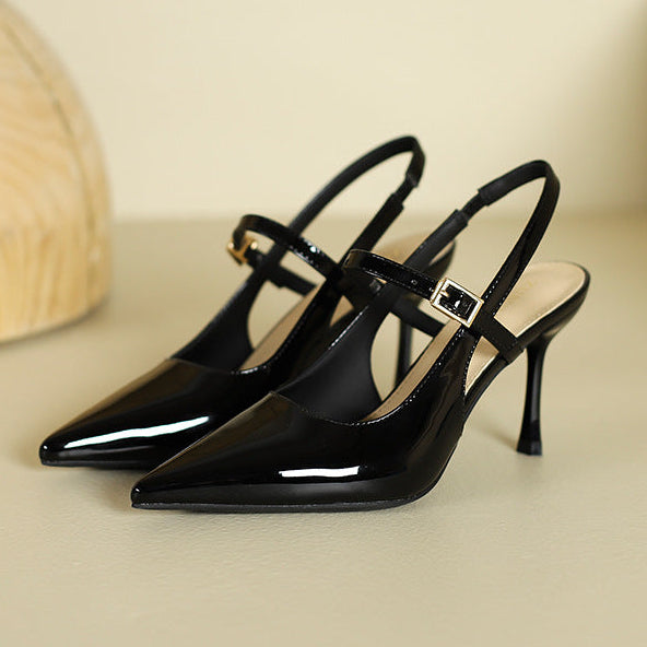 Narella Leather Heels
