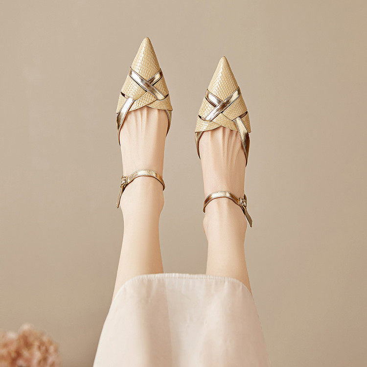 Rielle Genuine Leather Flats