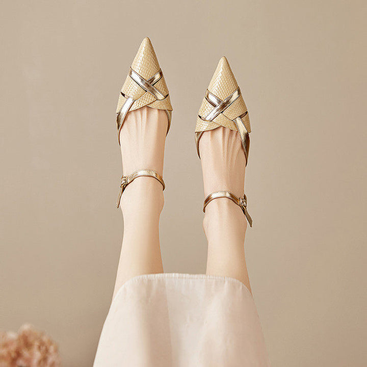 Rielle Genuine Leather Flats