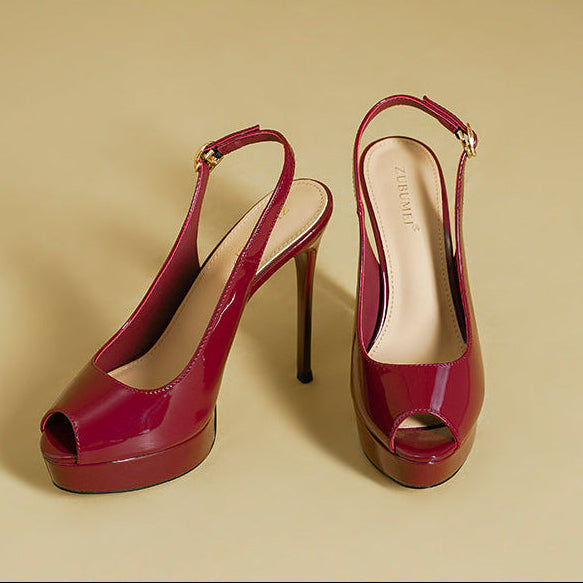Arvella Leather Heels