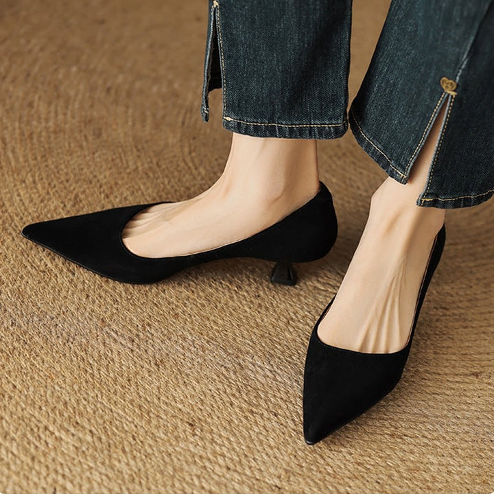 Orlen Genuine Suede Heels