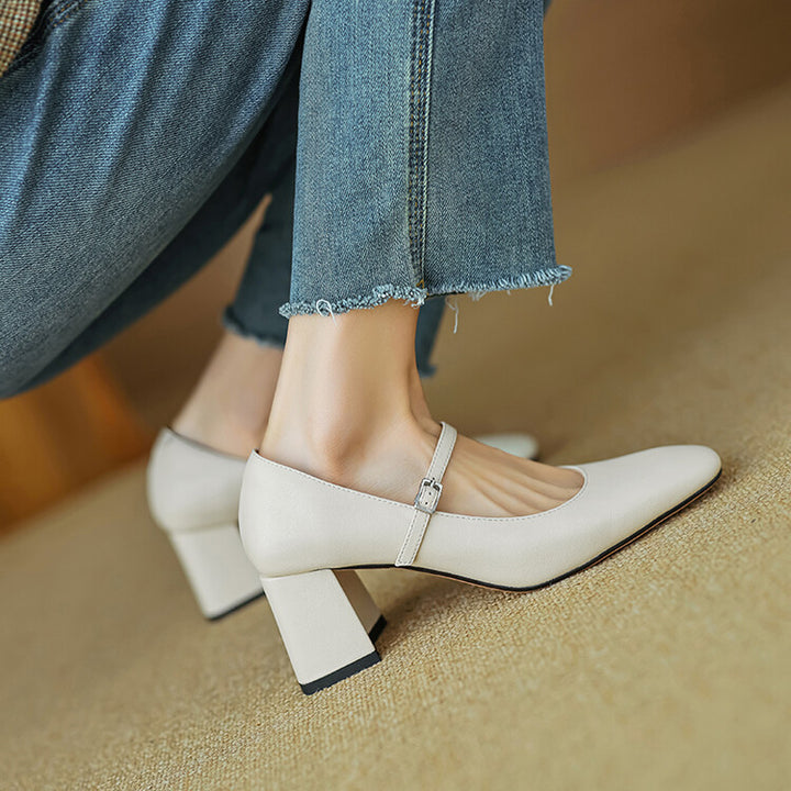 Vivara Genuine Leather Heels
