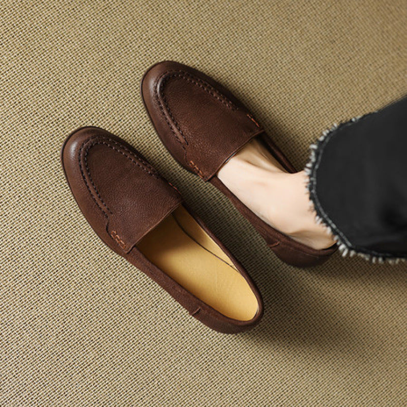 Monta Genuine Leather Loafers