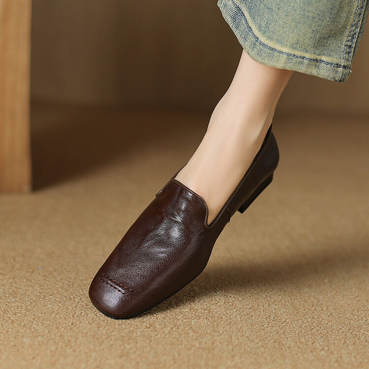 Alana Genuine Leather Loafers