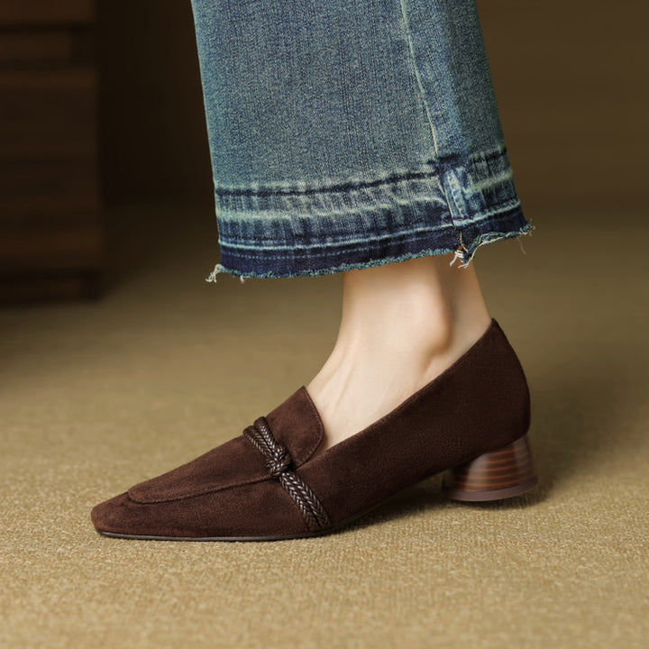 Aven Genuine Suede Loafers
