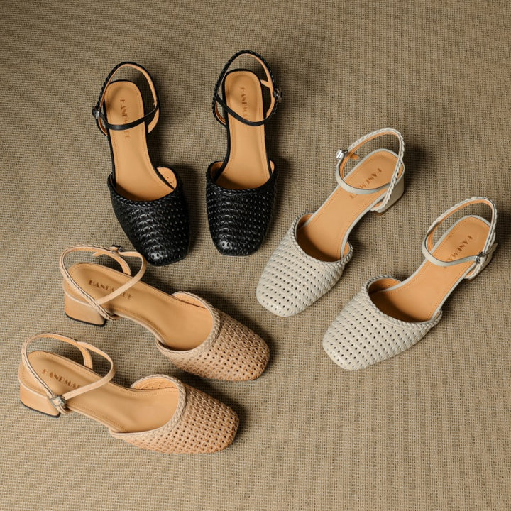 Orelia Genuine Leather Heels