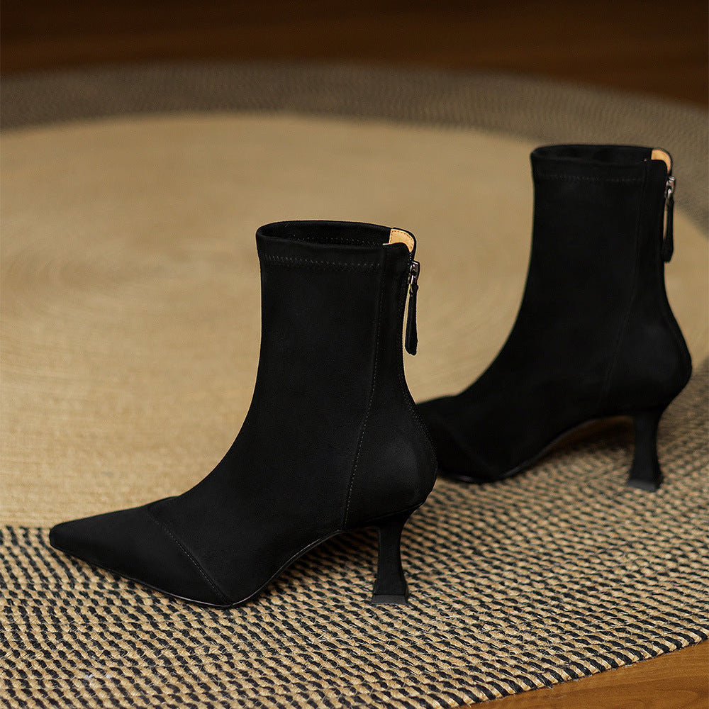 Corvella Genuine Suede Boots