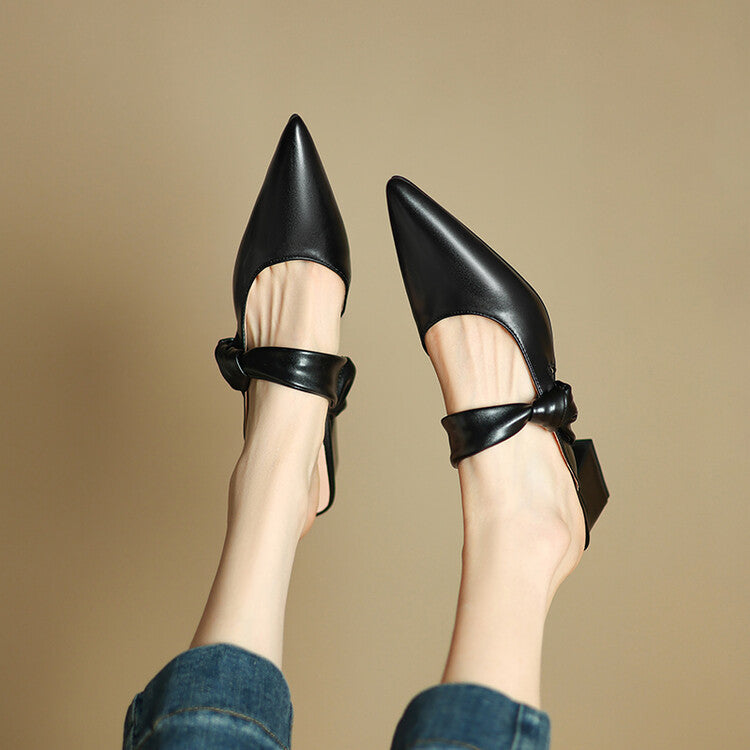 Noressa Leather Mules