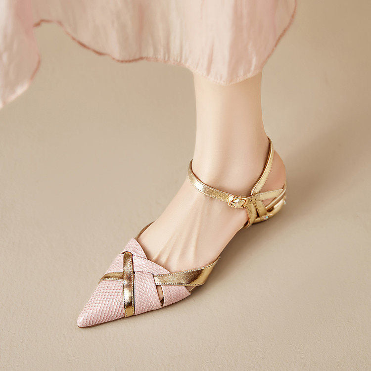Rielle Genuine Leather Flats