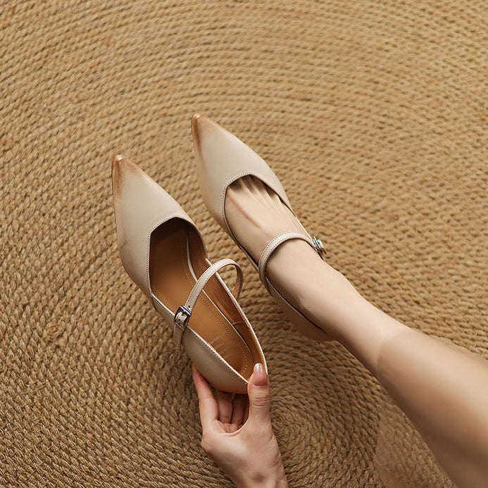 Nivara Genuine Leather Heels
