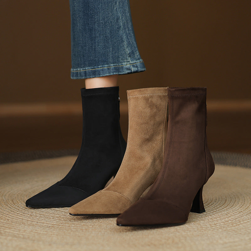 Corvella Genuine Suede Boots
