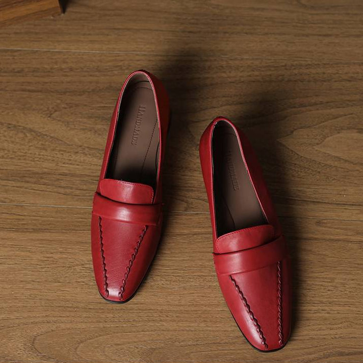 Avenelle Genuine Leather Loafers