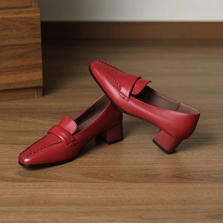 Avenelle Genuine Leather Loafers