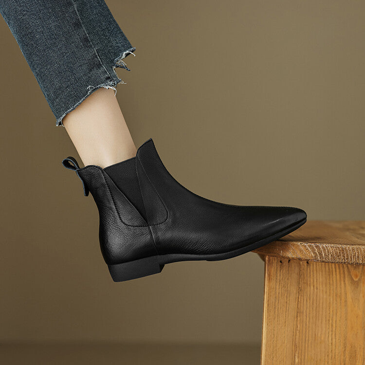 Sara Genuine Leather Boots