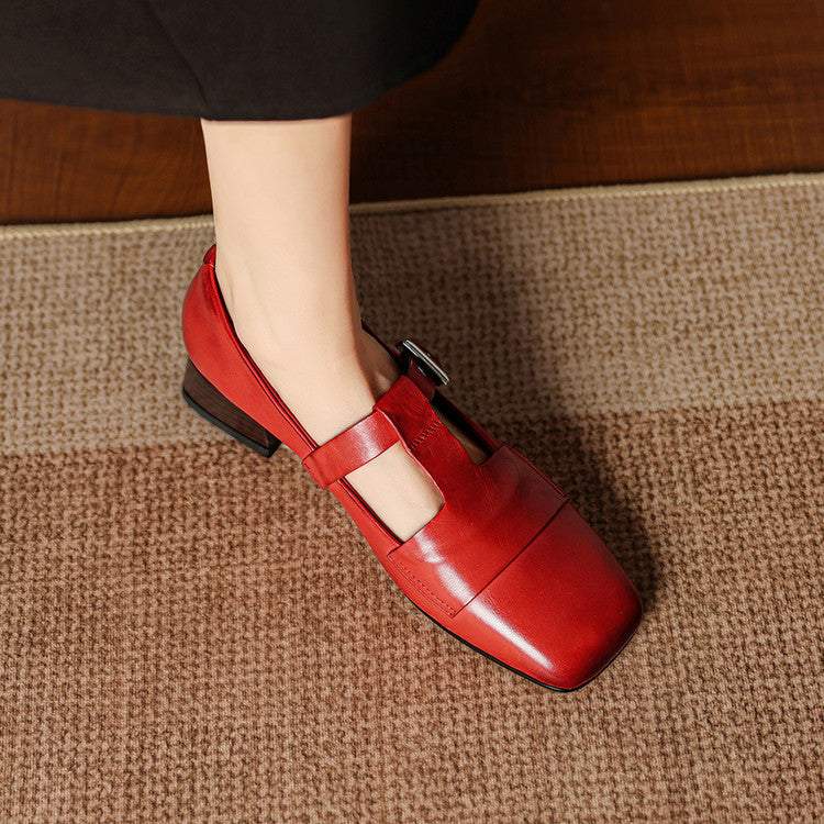 Laletta Genuine Leather Shoes