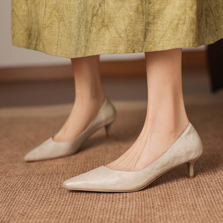 Riva Genuine Leather Heels