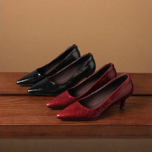 Verona Genuine Leather Heels