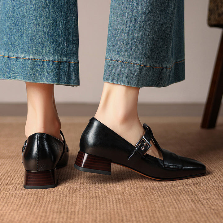 Laletta Genuine Leather Shoes