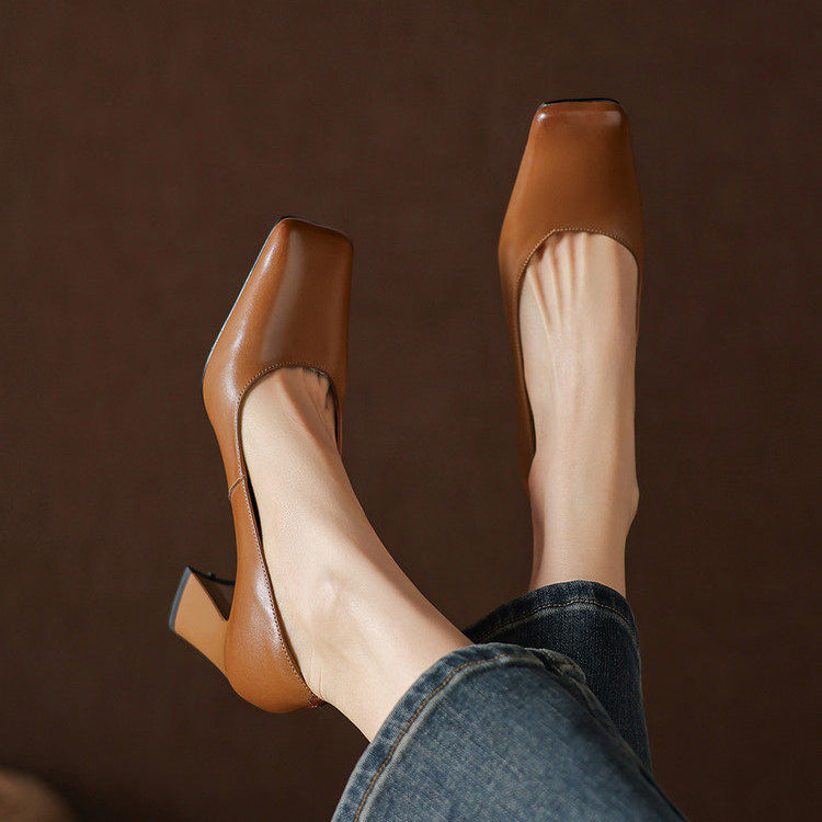 Vella Genuine Leather Heels