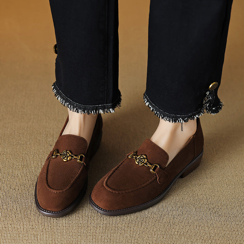 Émile Genuine Suede Loafers