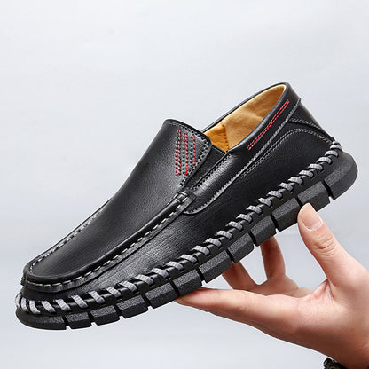 Moretti Genuine Leather Loafers