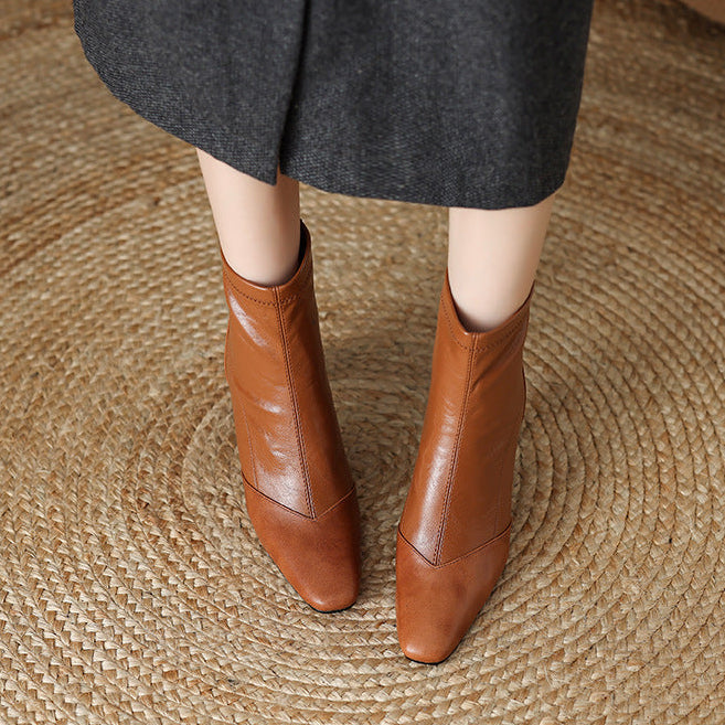 Orlina Genuine Leather Boots