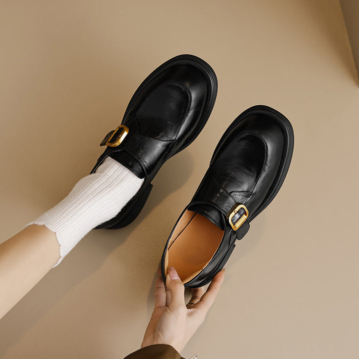 Vellé Genuine Leather Loafers