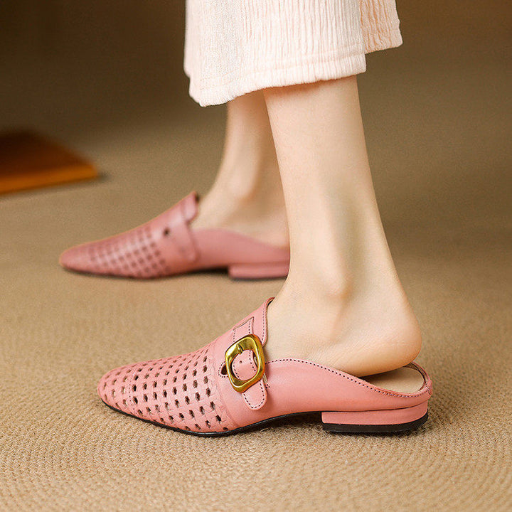 Marcella Genuine Leather Mules