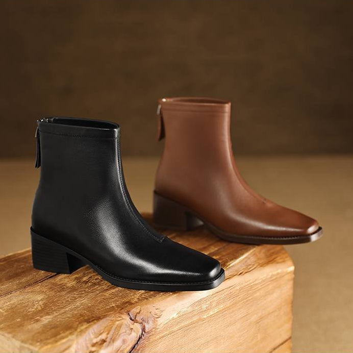 Lina Genuine Leather Boots