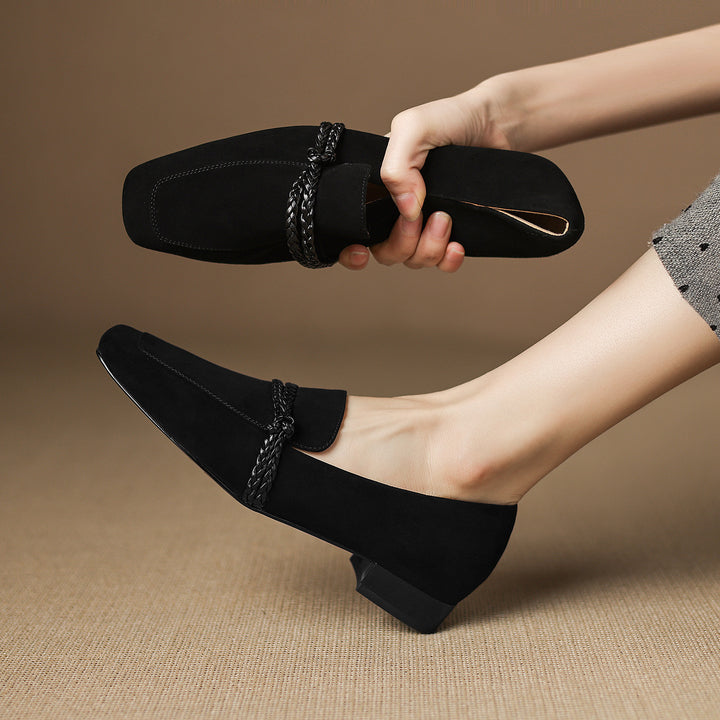 Saraline Suede Loafers